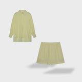 Maud | Conjunto elegante de camisas y pantalones de lino