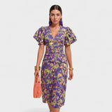 Lily - Vestido de Fuego Tropical