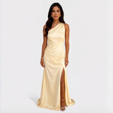 Aurelia - Vestido satinado largo