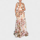 Isabela - Vestido largo con flores