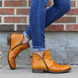 Daina – Botas de cuero cómodas