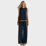 Teresa - Conjunto Elegante de Ropa de Lino