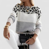 Julinha | Suéter de leopardo