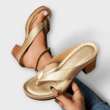 Emily - Zapatillas ortopédicas con tacón