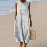 Samantha | Vestido Midi Atemporal