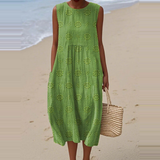 Melanie | Vestido Midi Cómodo