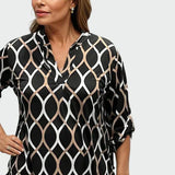 Camisa de manga larga con diseño elegante