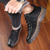 Gergely - Zapatos de Cuero Artesanales Ergonómicos para Hombre