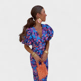 Lily - Vestido de Fuego Tropical