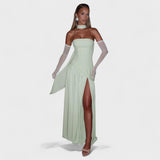 Vestido Maliyah - Corte asimétrico Nane