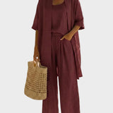 Linnea - Conjunto ligero de lino