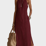 Jimena - vestido midi de lino