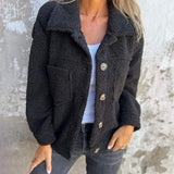 Antonia | Chaqueta abotonada acogedora