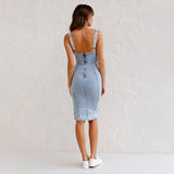 Mona | Vestido de mezclilla moderno, corte elegante y total comodidad.
