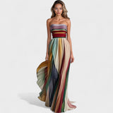 FLORA - Vestido de colores sin mangas