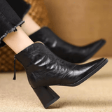 Živilė - Botas de lujo con tacones moderadamente altos