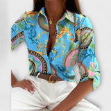 Romina | Blusa clásica con cuello