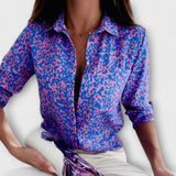 Romina | Blusa clásica con cuello