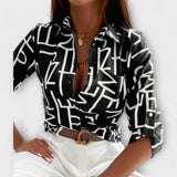 Romina | Blusa clásica con cuello